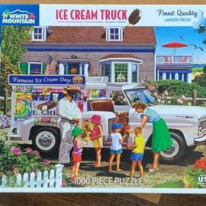 White Mountain “Ice Cream Truck” 1000 piece puzzle